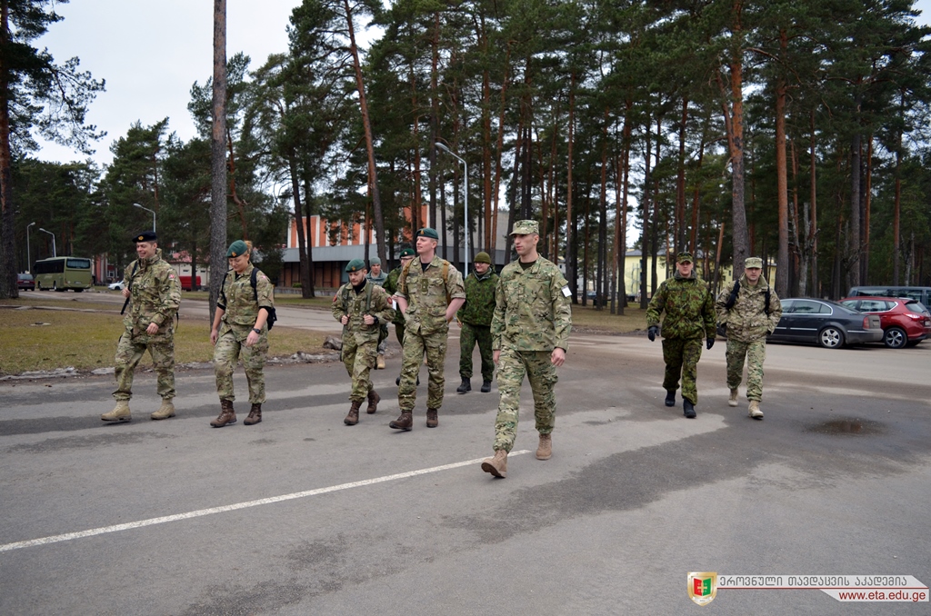 NDA Junkers at the Cadets International National Week of the NDA of Latvia
